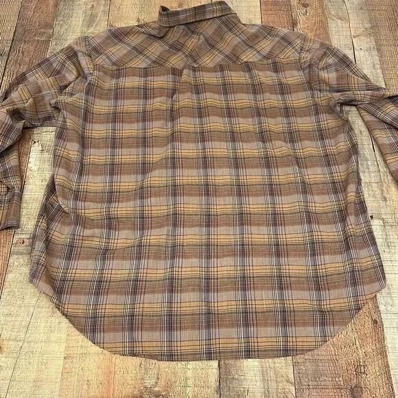 Vintage Campus Western Plaid Pearl Snap Long Sleeve Shirt Men’s Sz 2x - Picture 5 of 6